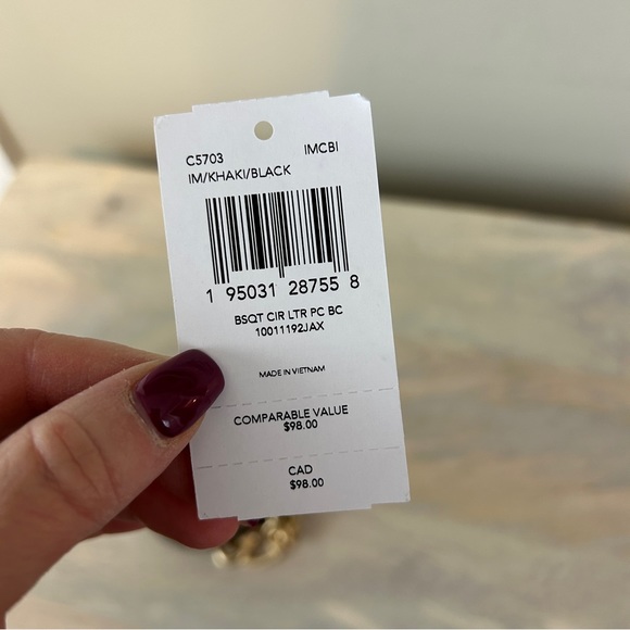 Coach x Jean Michel Basquiat Circular Coin Pouch In Signature Canvas, NWT - Picture 6 of 7